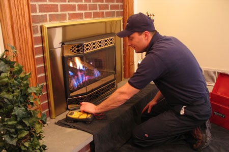 Fireplace repair
