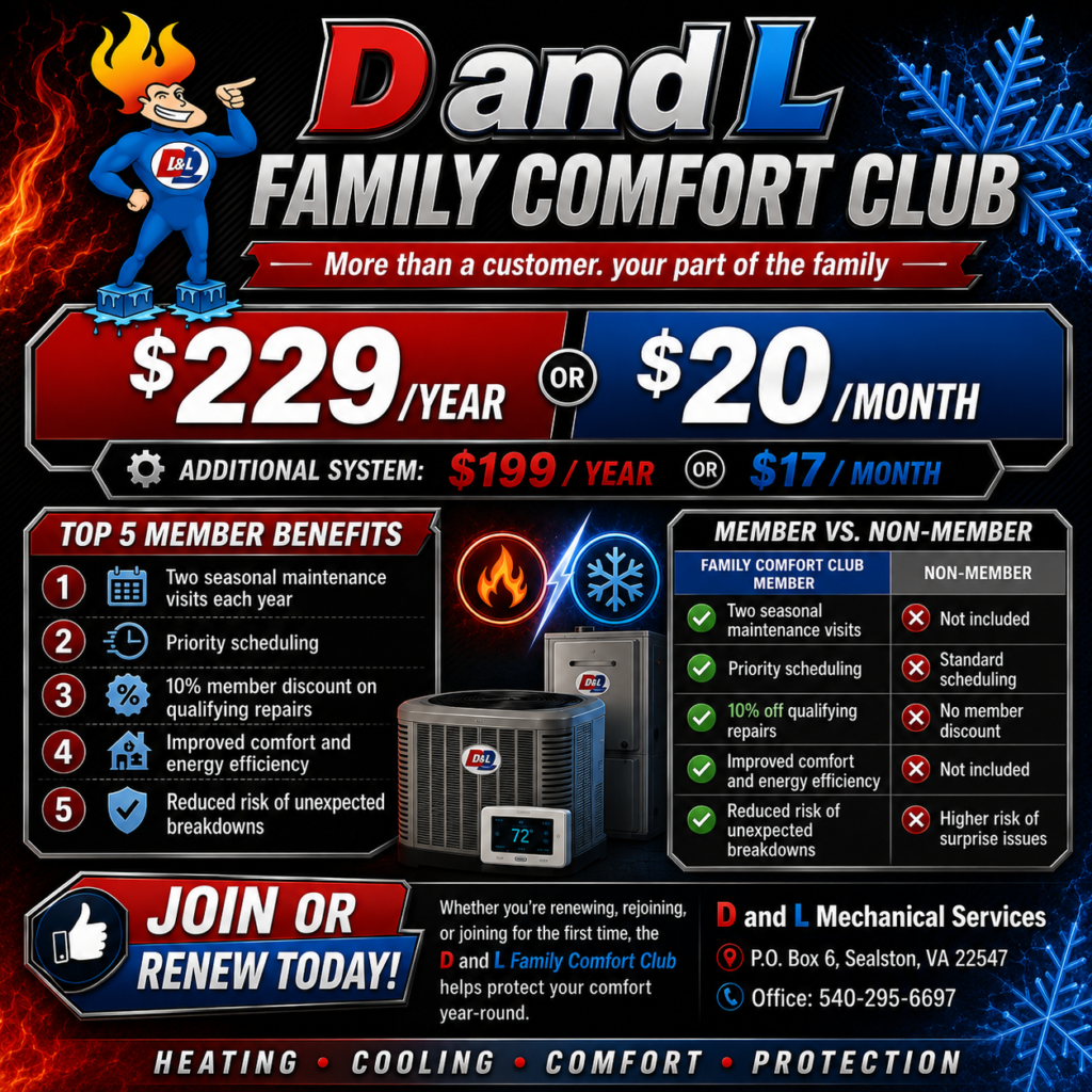family comfort club fredericksburg va